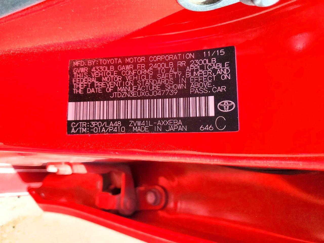 2016 Toyota Prius V - zdjęcie 13