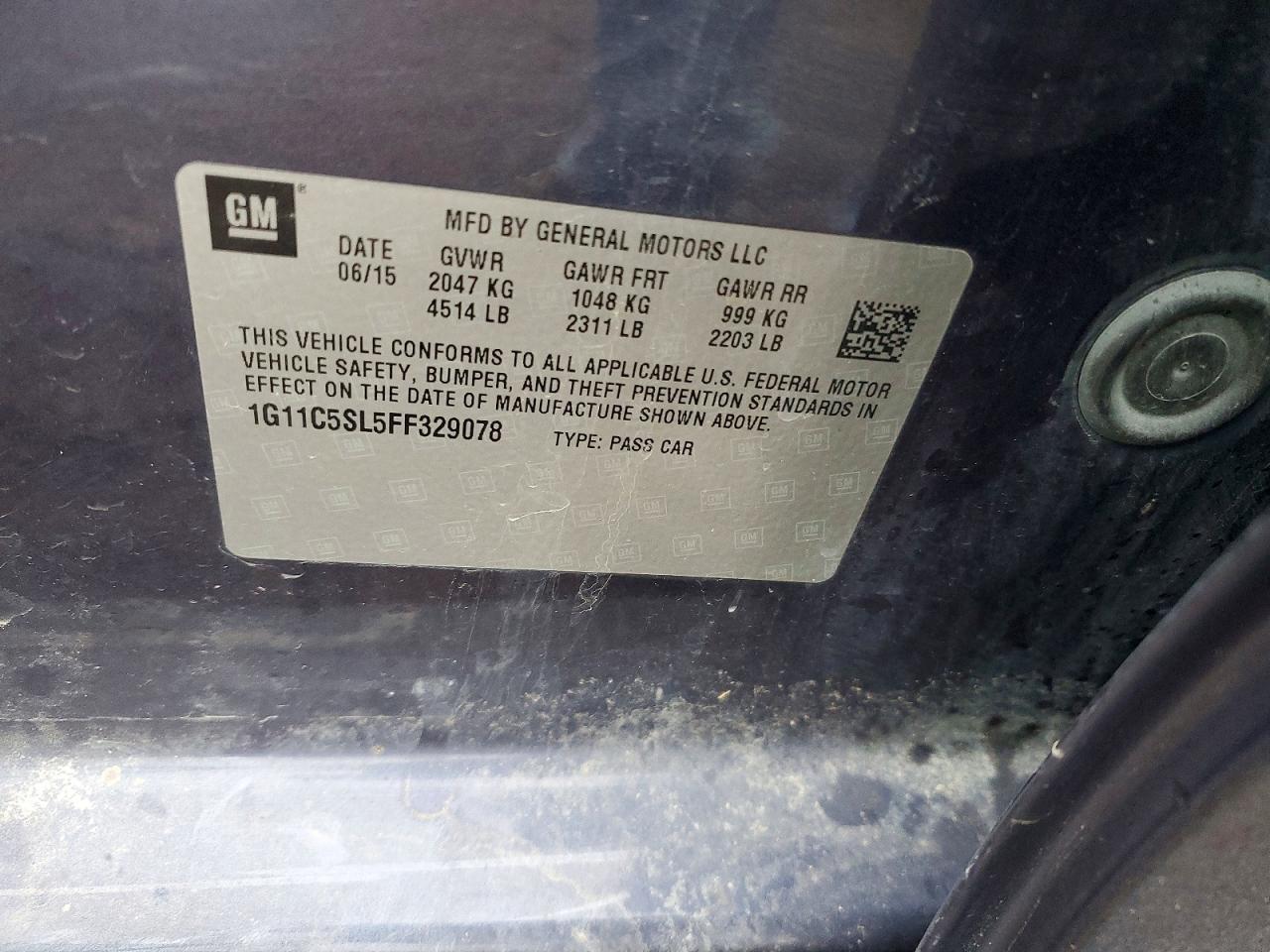 2015 Chevrolet Malibu 1Lt - zdjęcie 12