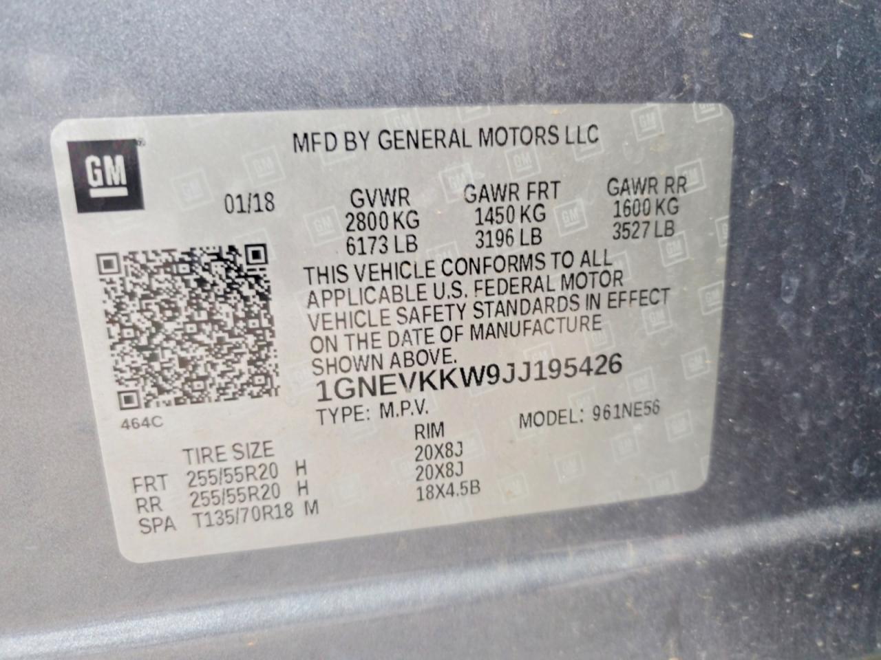 2018 Chevrolet Traverse High Country - zdjęcie 13