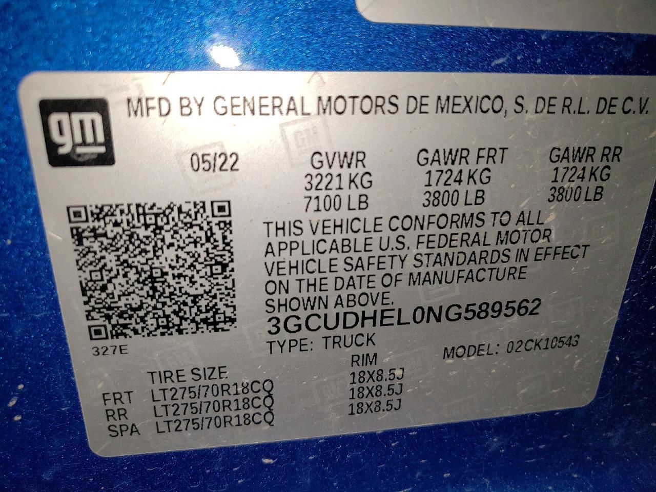 2022 Chevrolet Silverado K1500 Zr2 - zdjęcie 12