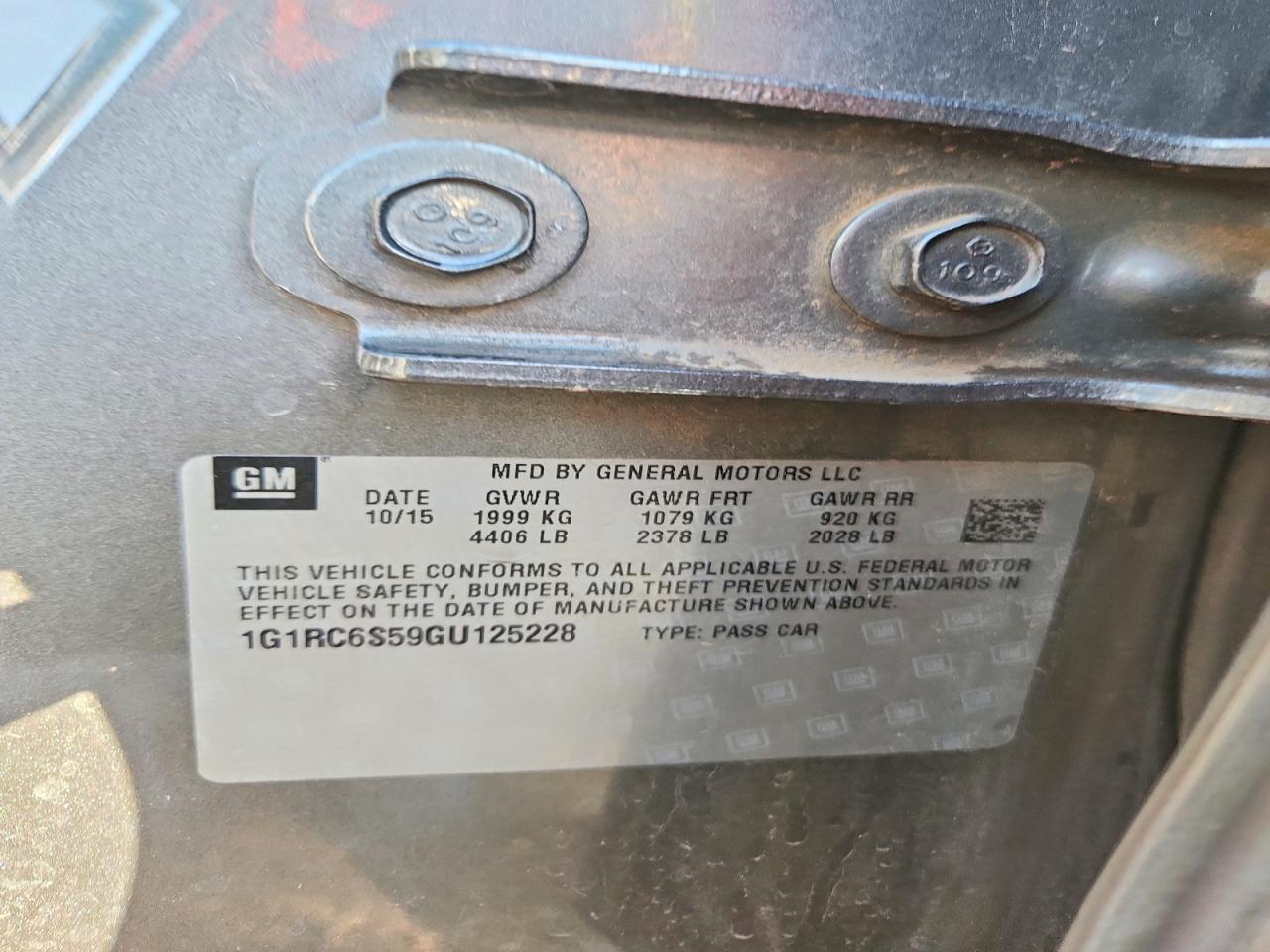 2016 Chevrolet Volt Lt - zdjęcie 13