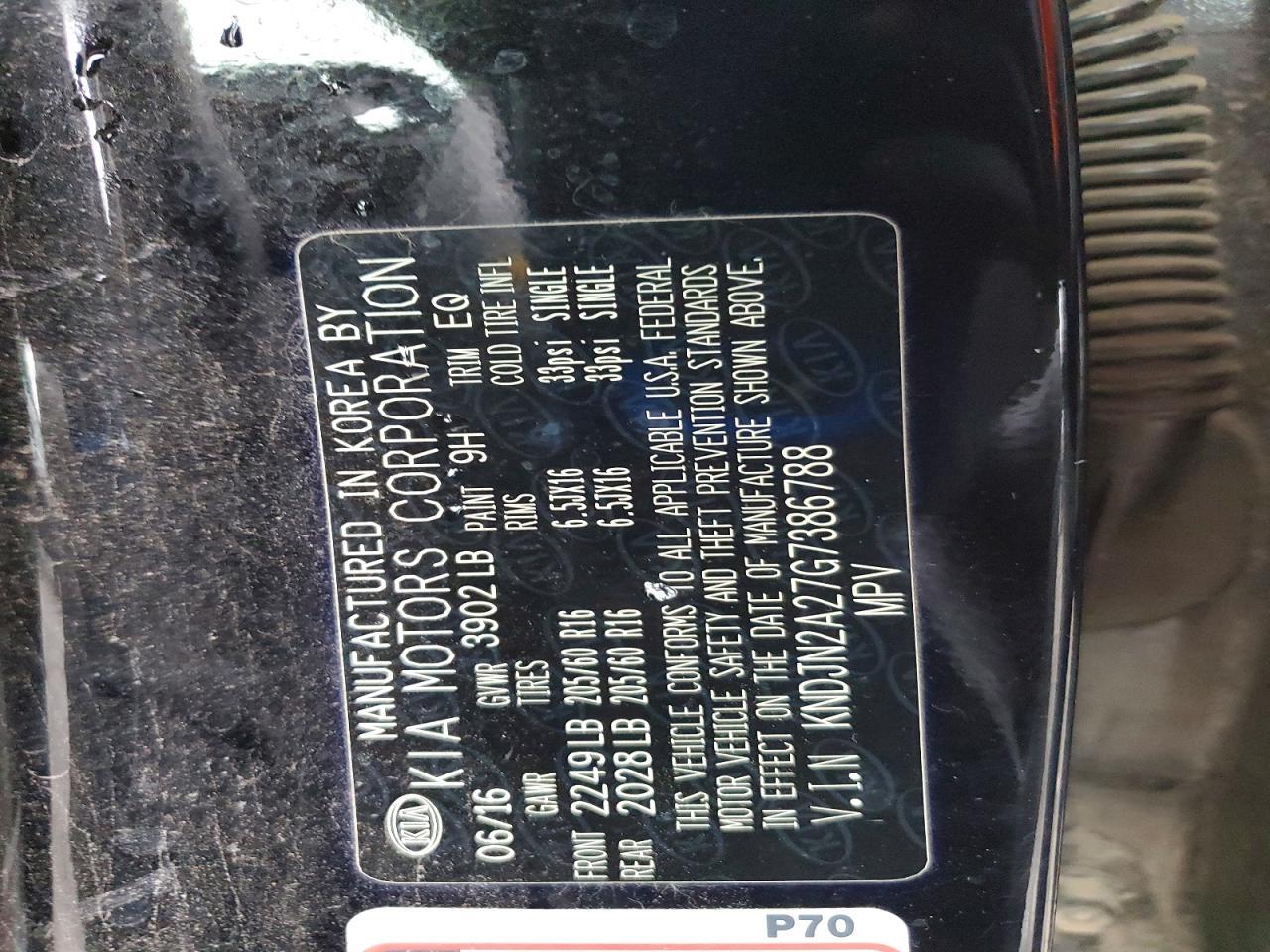 2016 Kia Soul - zdjęcie 14