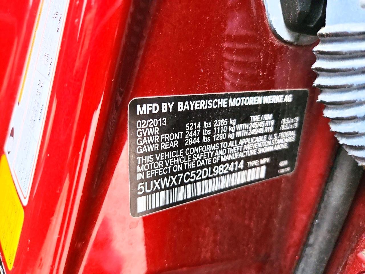 2013 BMW X3 xDrive35I - zdjęcie 13