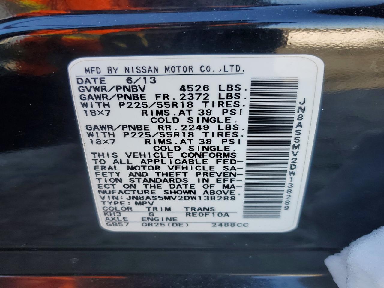 2013 Nissan Rogue S - zdjęcie 14