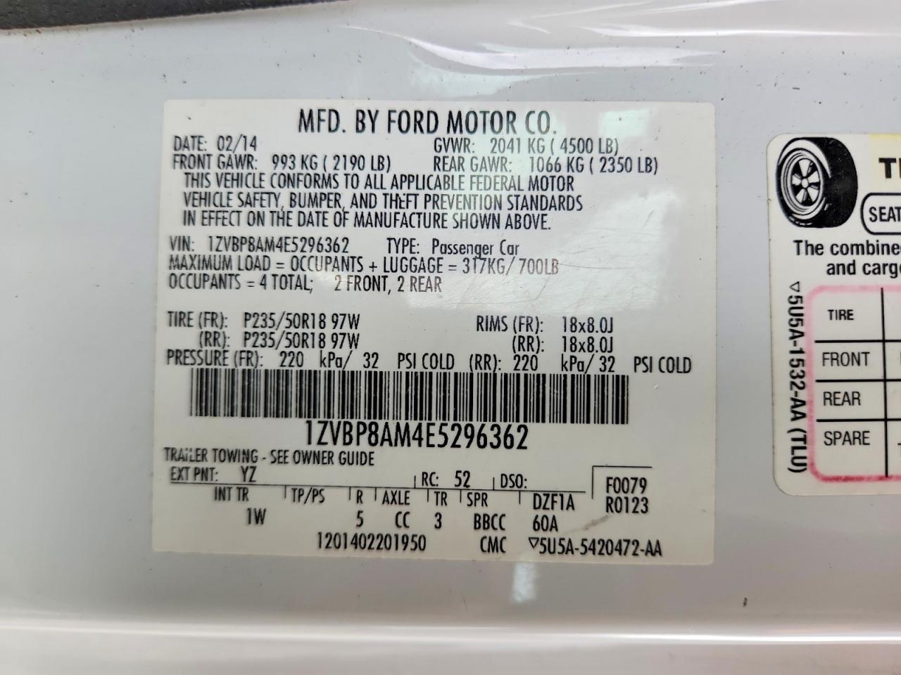 2014 Ford Mustang - zdjęcie 13