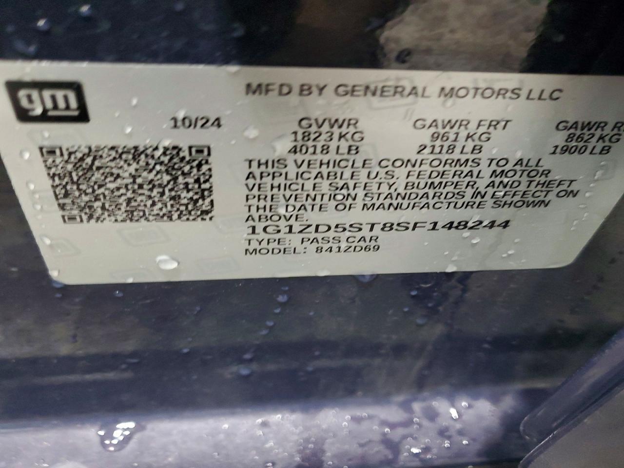 2025 Chevrolet Malibu Lt - zdjęcie 12