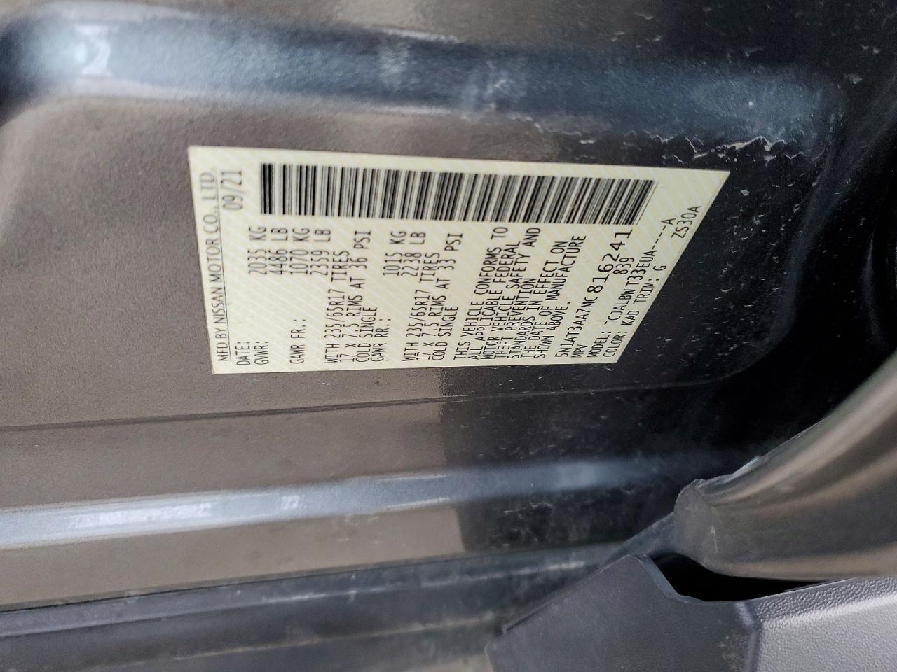 2021 Nissan Rogue S - zdjęcie 12