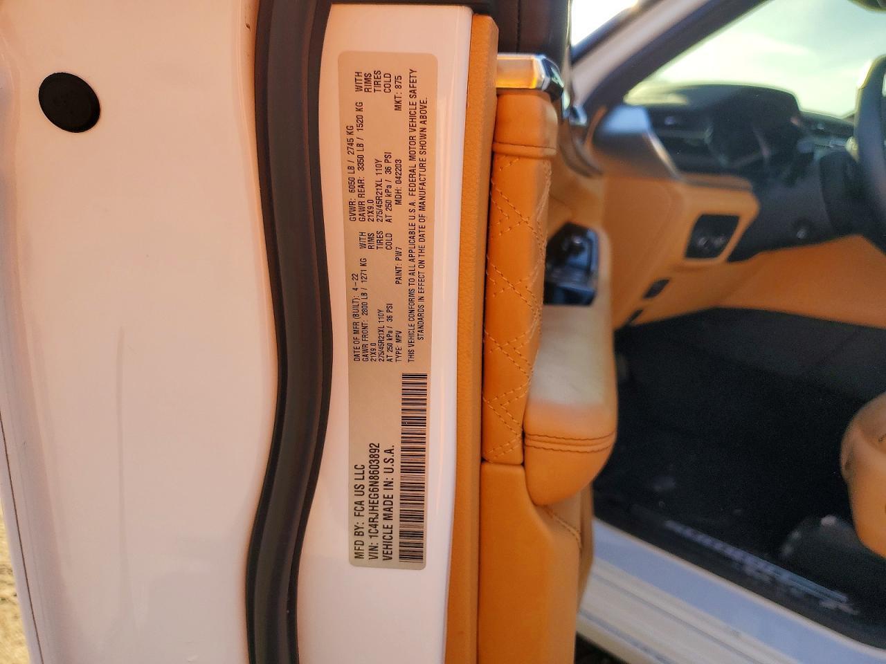 2022 Jeep Grand Cherokee Summit - zdjęcie 12