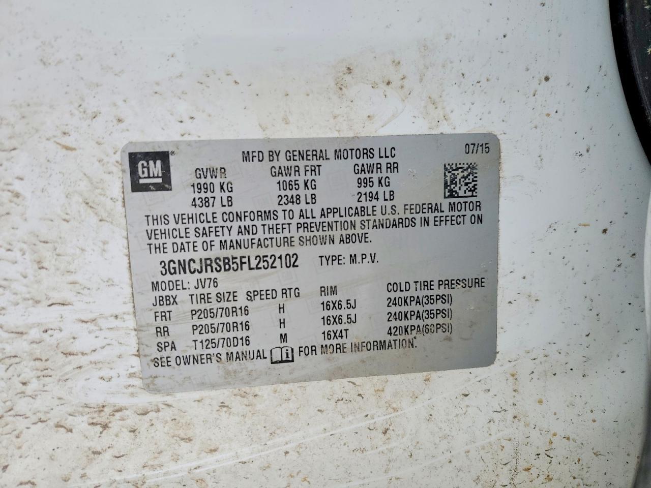 2015 Chevrolet Trax 1Lt - zdjęcie 14