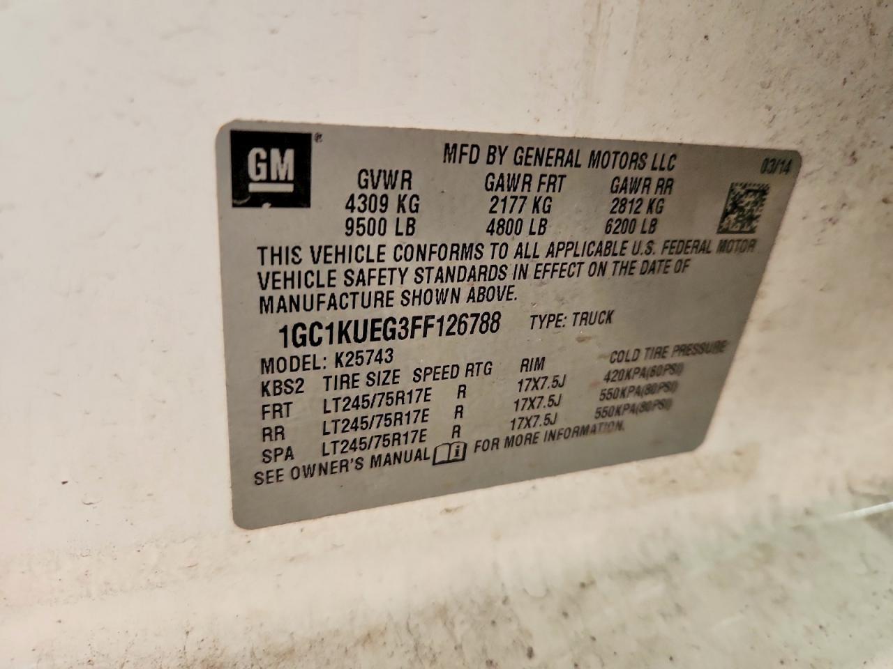 2015 Chevrolet Silverado K2500 Heavy Duty - zdjęcie 12