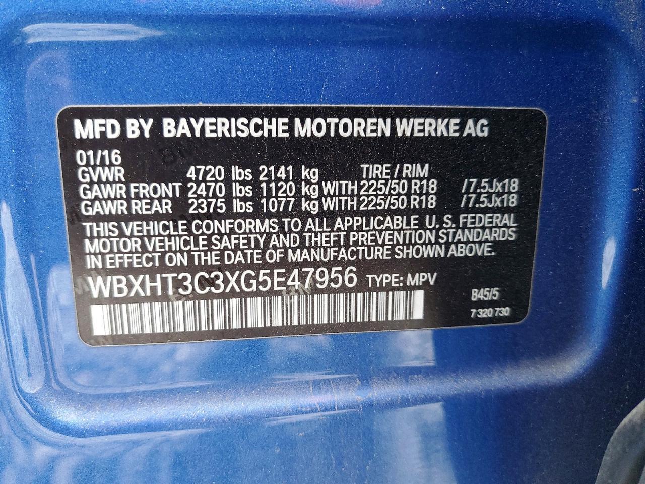 2016 BMW X1 xDrive28I - zdjęcie 14