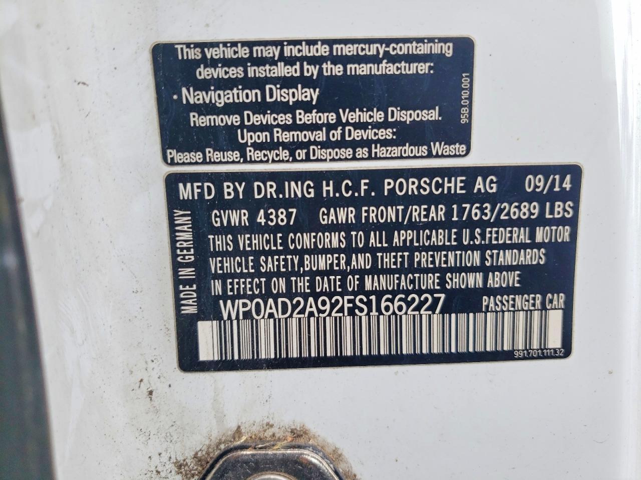 2015 Porsche 911 Turbo - zdjęcie 12