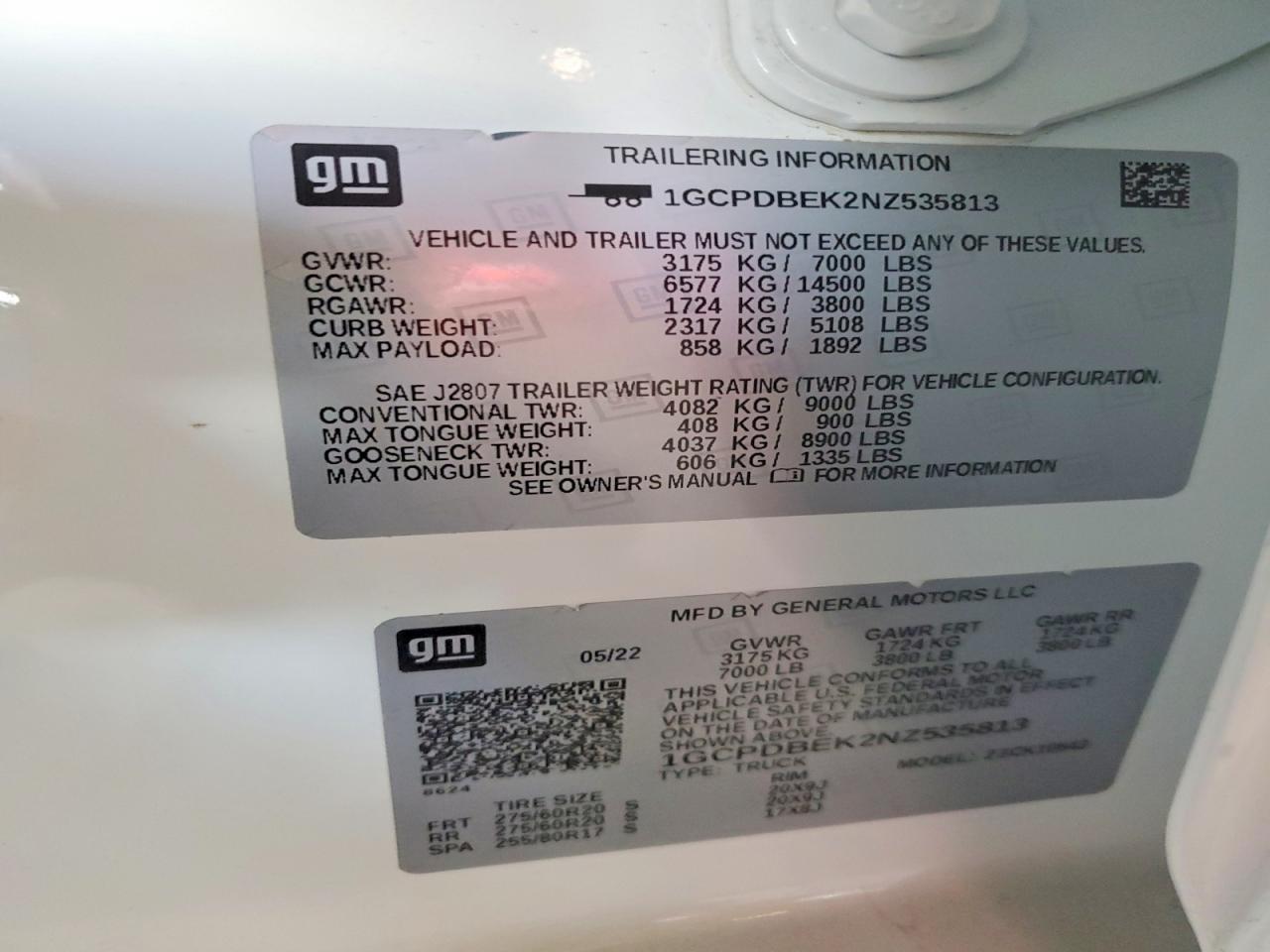 2022 Chevrolet Silverado K1500 Custom - zdjęcie 12