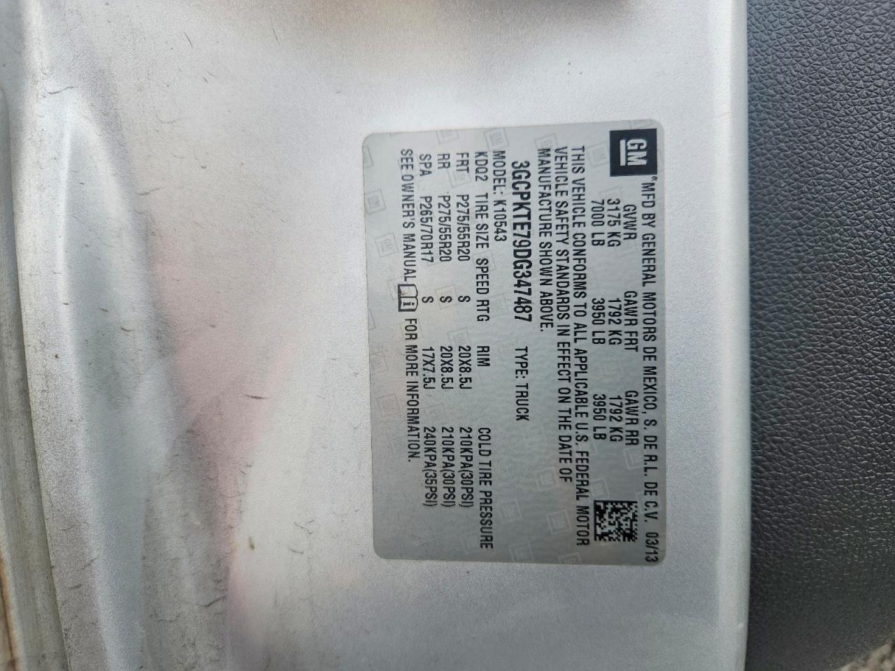 2013 Chevrolet Silverado K1500 Ltz - zdjęcie 12