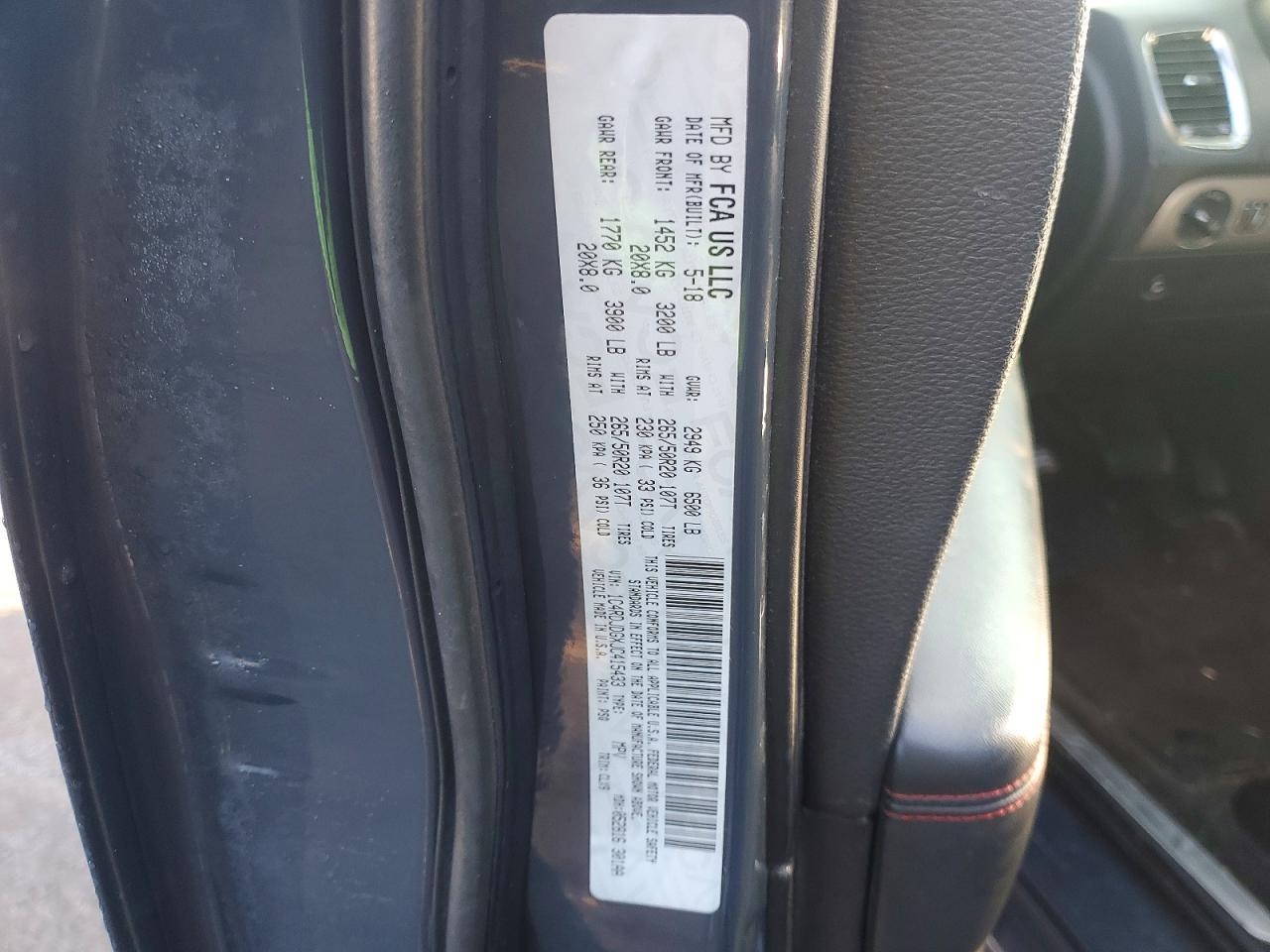 2018 Dodge Durango Gt - zdjęcie 13