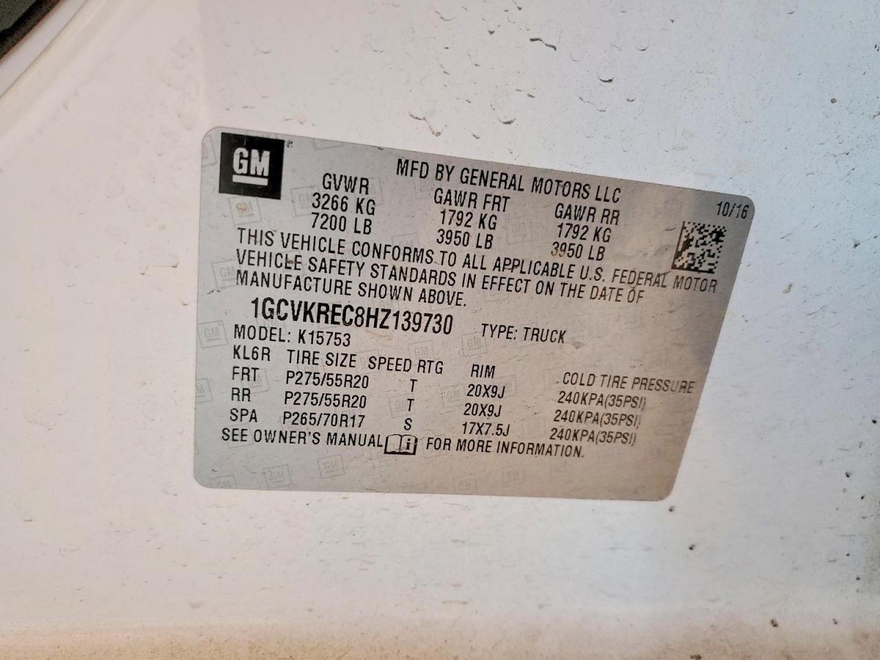 2017 Chevrolet Silverado K1500 Lt - zdjęcie 13