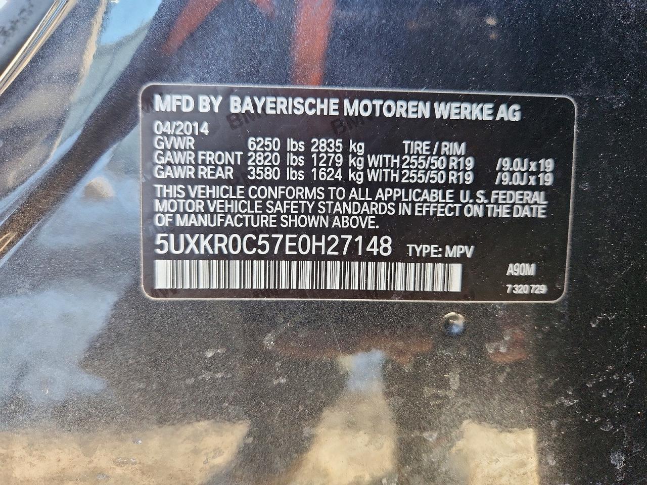 2014 BMW X5 xDrive35I - zdjęcie 14