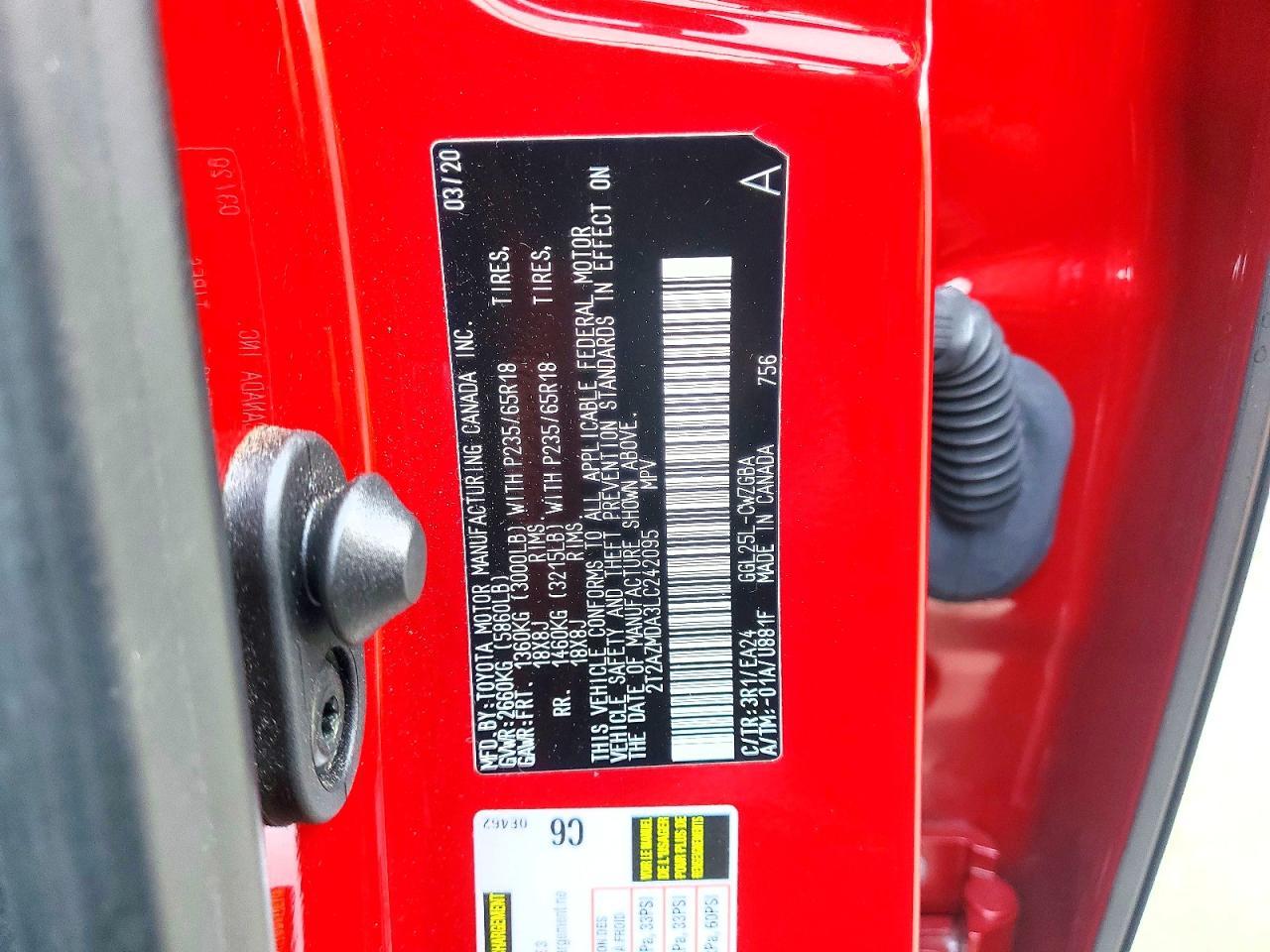 2020 Lexus Rx 350 Base - zdjęcie 14