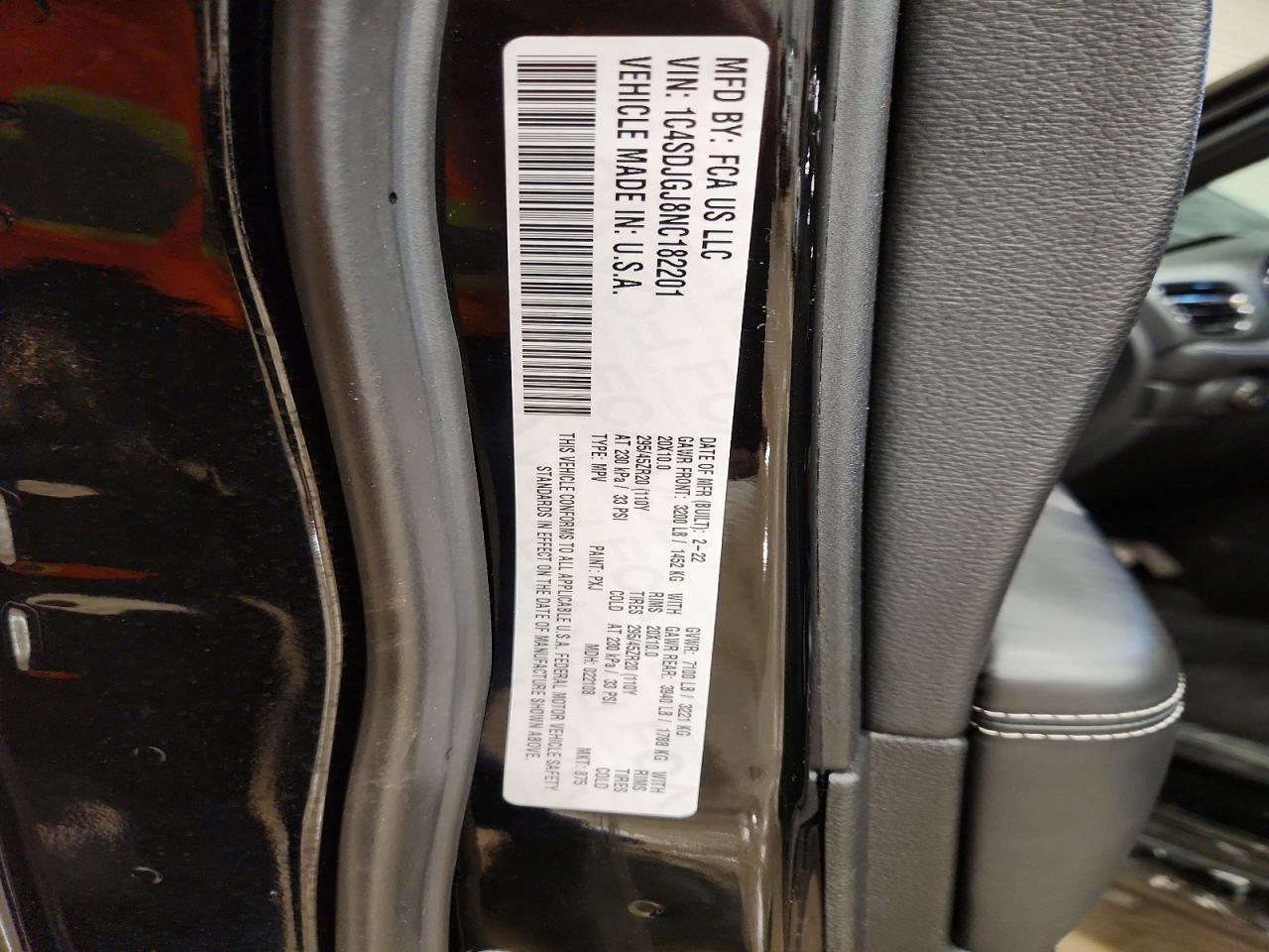 2022 Dodge Durango Srt 392 - zdjęcie 13