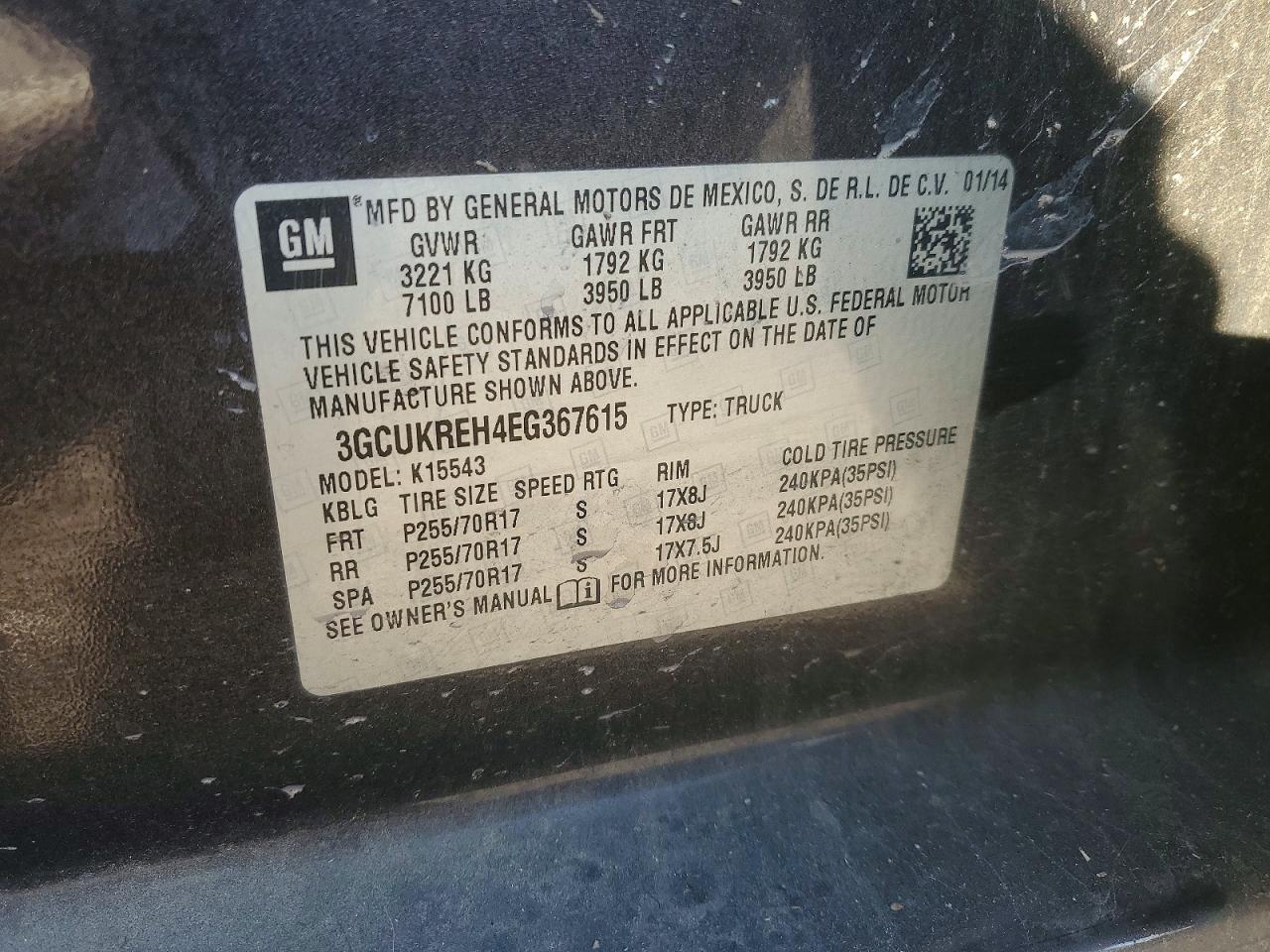 2014 Chevrolet Silverado K1500 Lt - zdjęcie 12