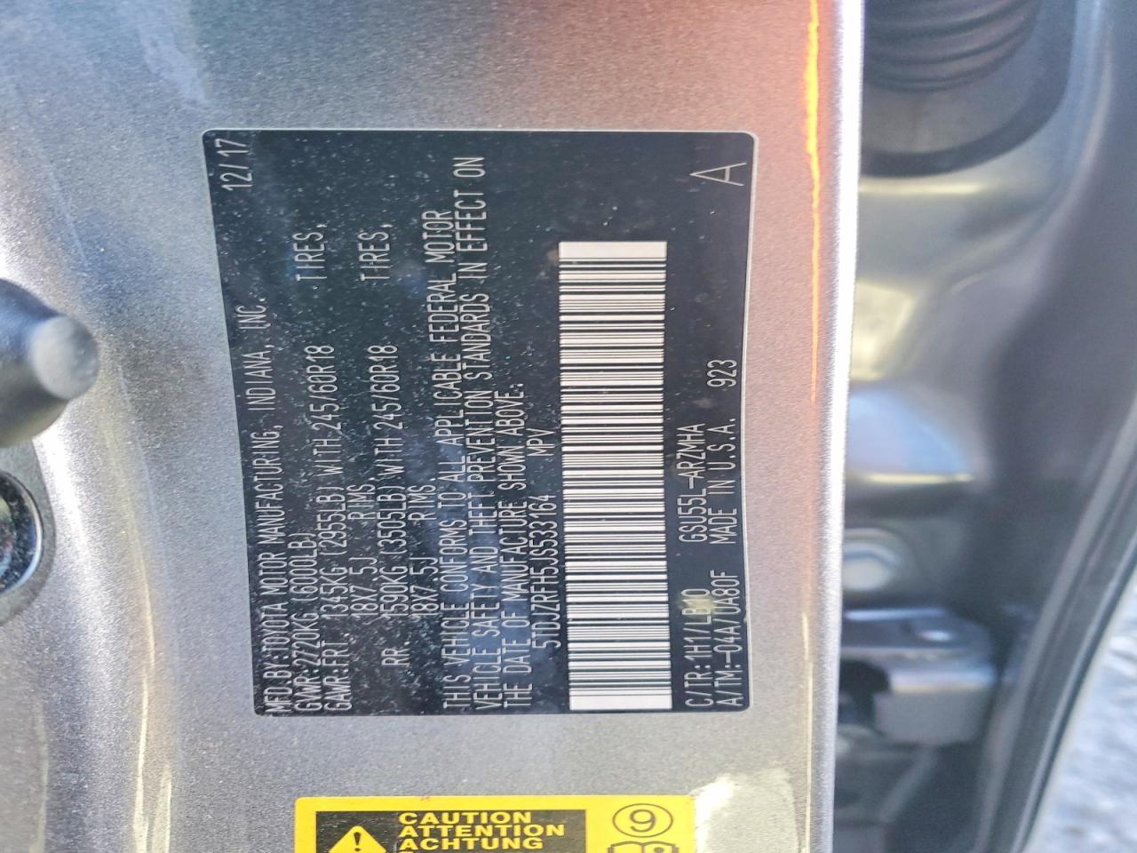 2018 Toyota Highlander Se - zdjęcie 14