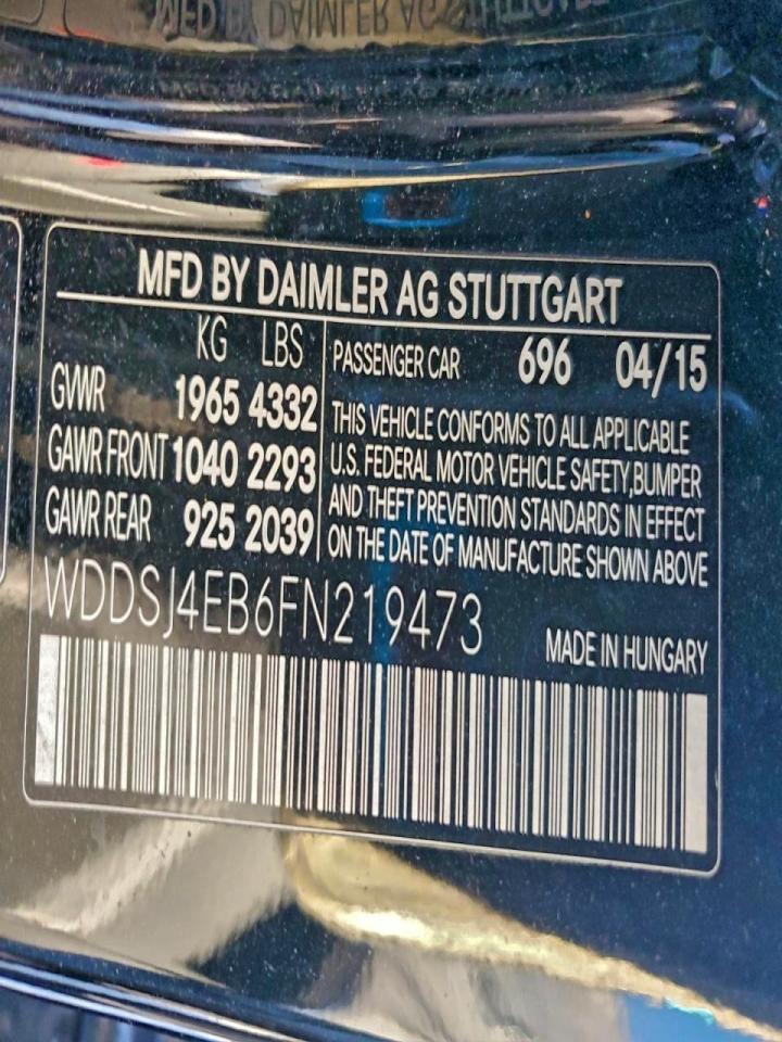 2015 Mercedes-Benz Cla 250 - zdjęcie 12