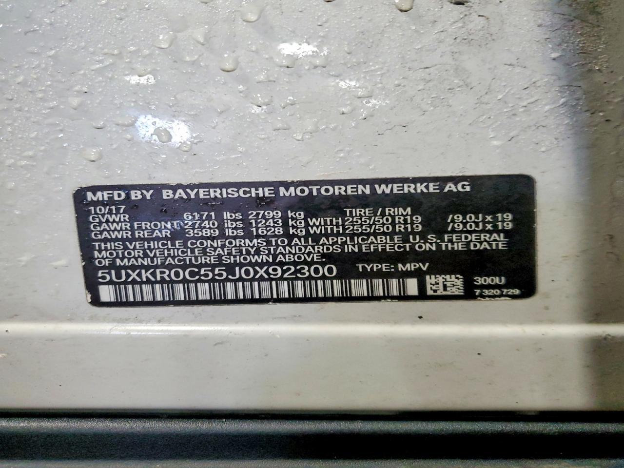 2018 BMW X5 xDrive35I - zdjęcie 13