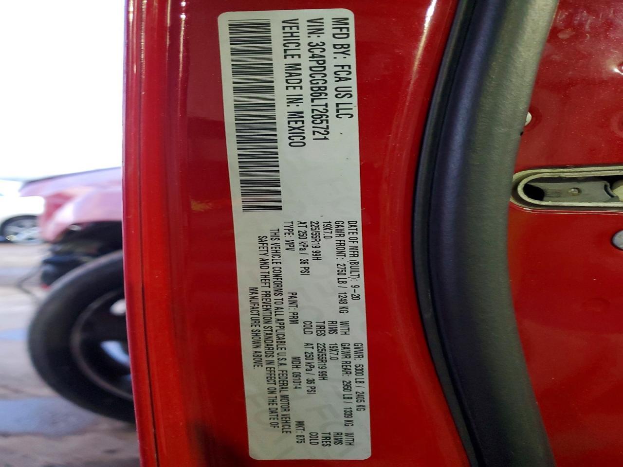 2020 Dodge Journey Crossroad - zdjęcie 13