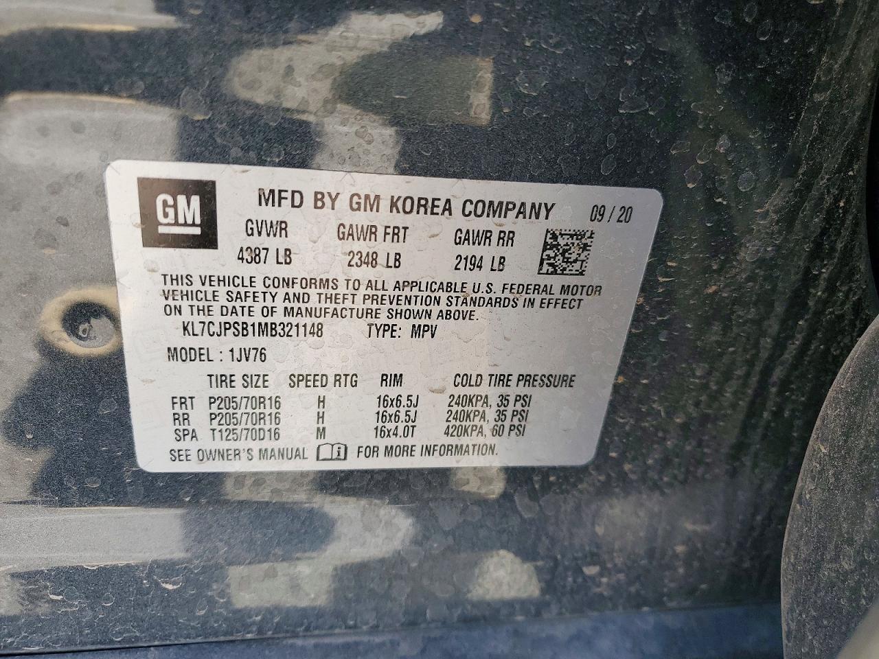 2021 Chevrolet Trax 1Lt - zdjęcie 13