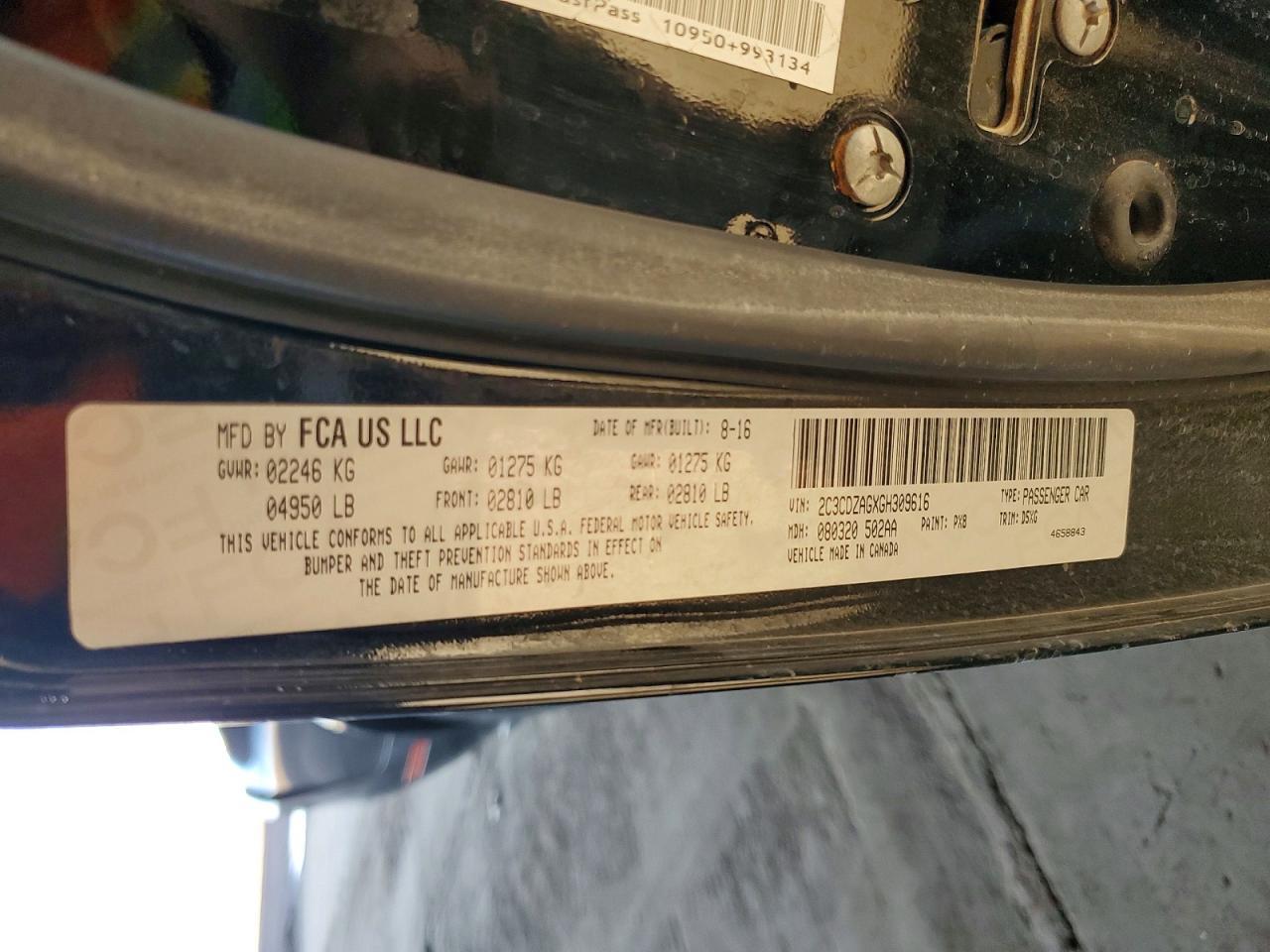 2016 Dodge Challenger Sxt - zdjęcie 12