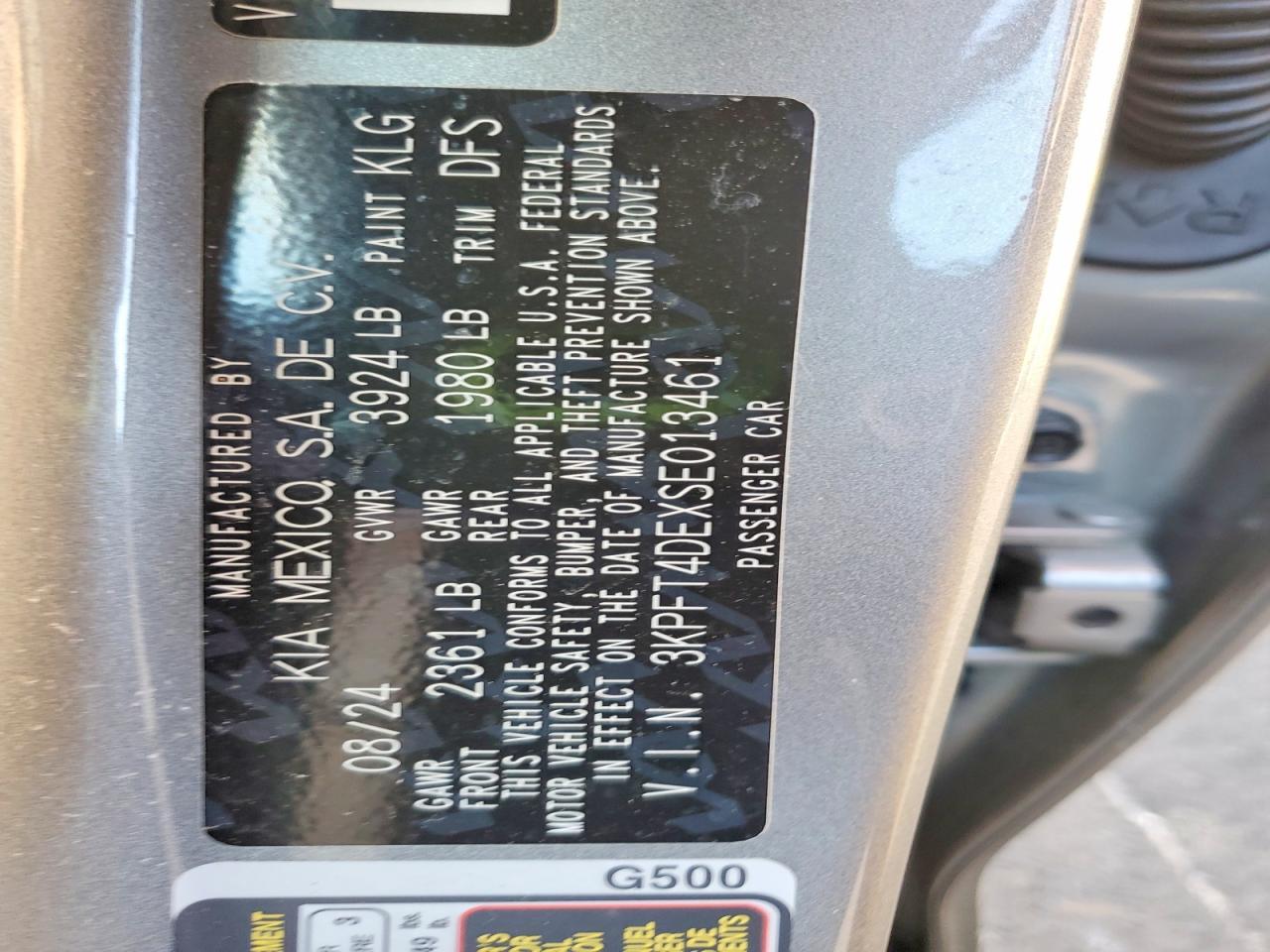 2025 Kia K4 Lx - zdjęcie 12