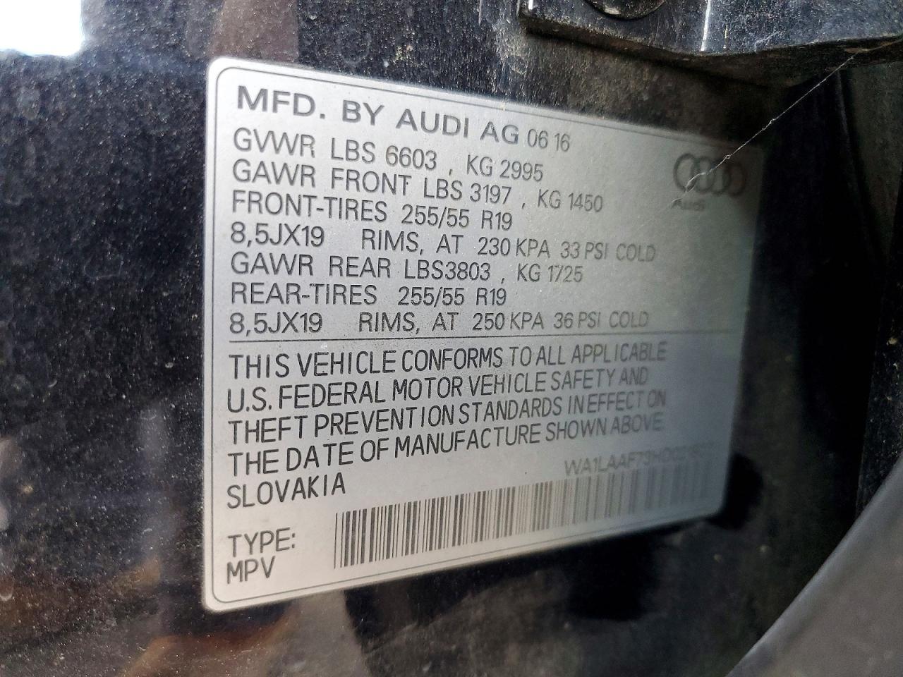 2017 Audi Q7 Premium Plus - zdjęcie 13