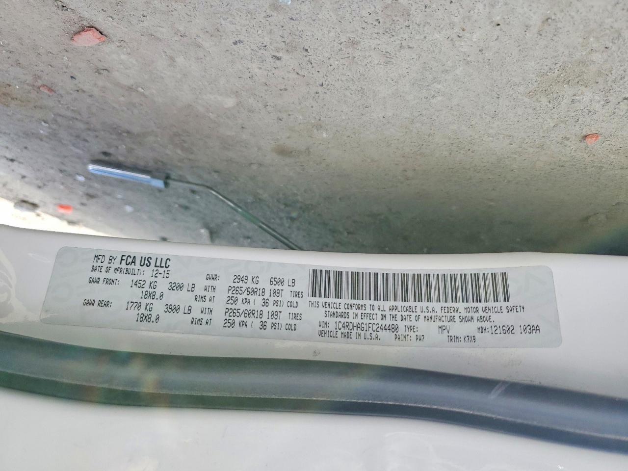 2015 Dodge Durango Sxt - zdjęcie 14