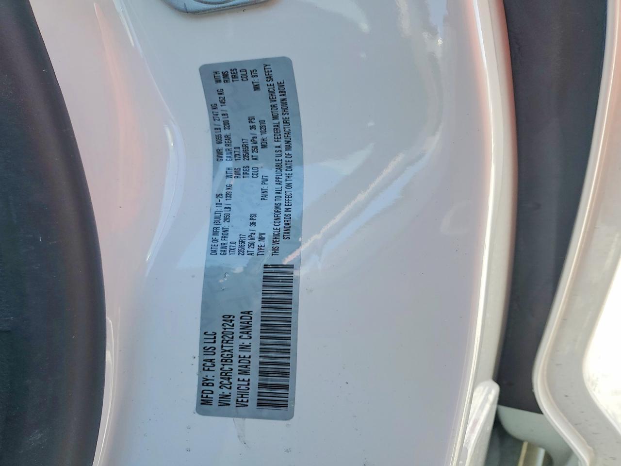 2026 Chrysler Pacifica Select - zdjęcie 13