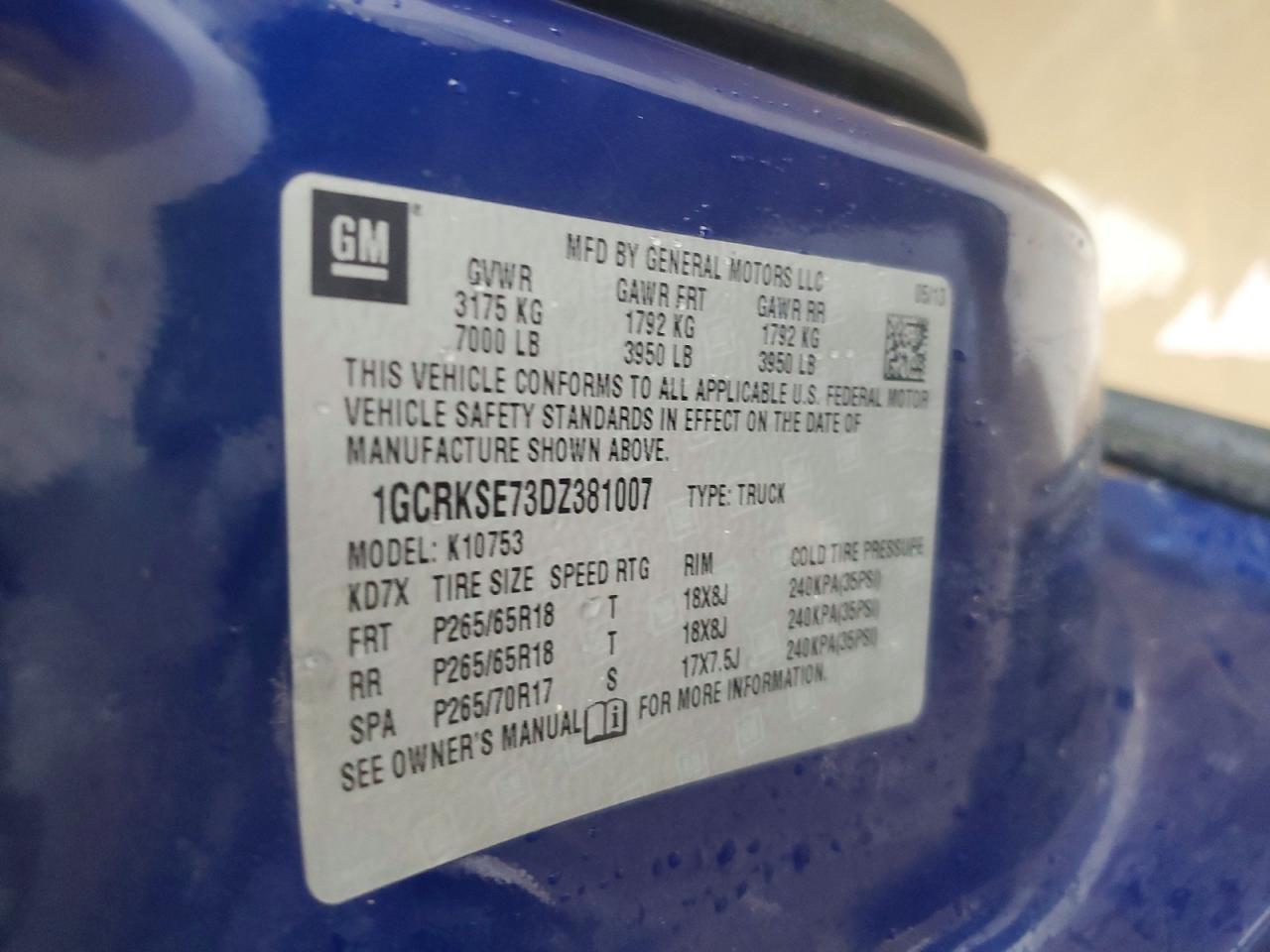 2013 Chevrolet Silverado K1500 Lt - zdjęcie 12