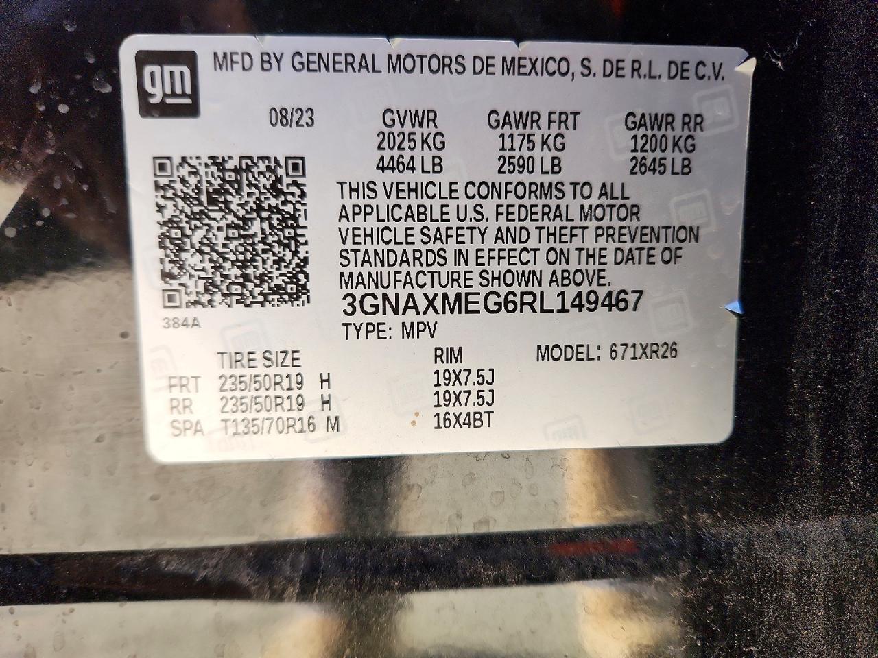 2024 Chevrolet Equinox Rs - zdjęcie 14