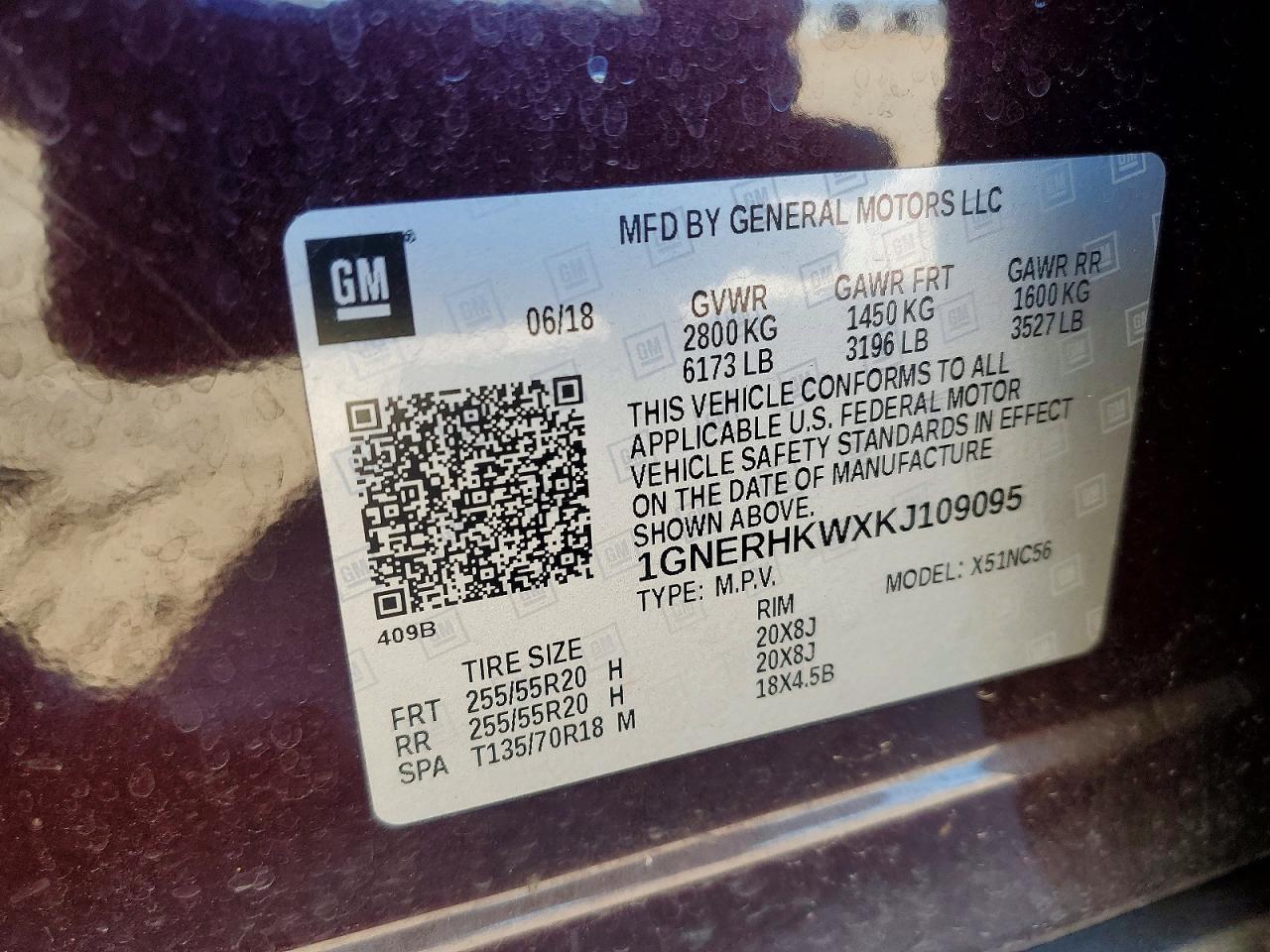 2019 Chevrolet Traverse Lt - zdjęcie 12