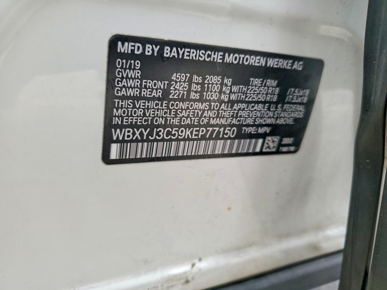 2019 BMW X2 Sdrive28I - zdjęcie 13