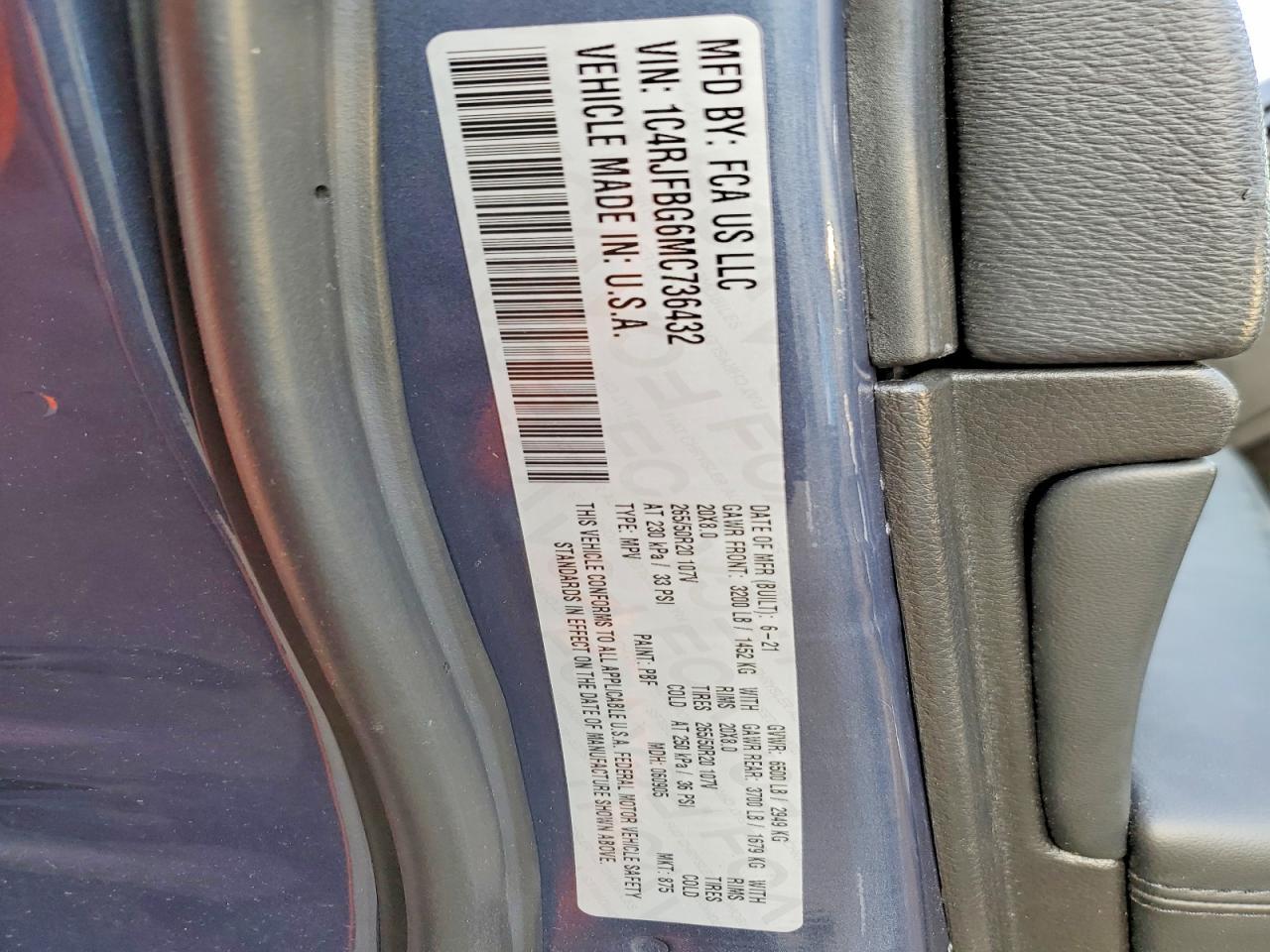 2021 Jeep Grand Cherokee Limited - zdjęcie 13