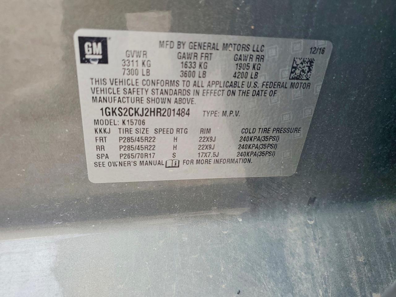 2017 GMC Yukon Denali - zdjęcie 13