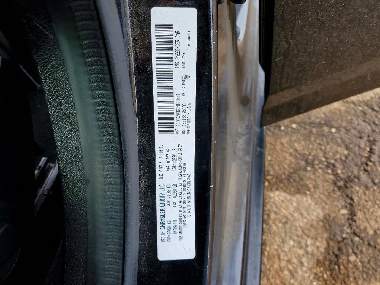 2014 Dodge Avenger Se - zdjęcie 12