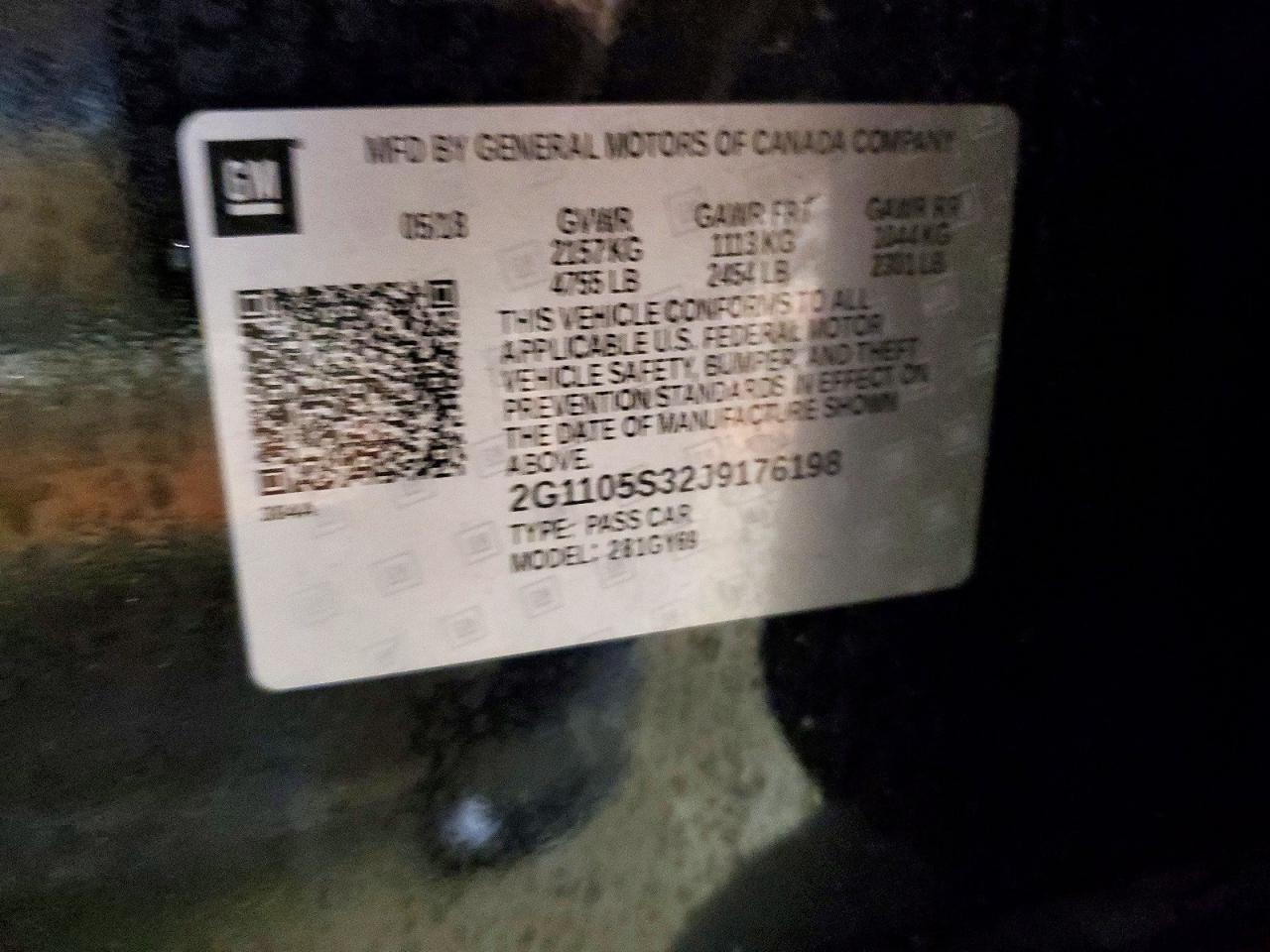 2018 Chevrolet Impala Lt - zdjęcie 12