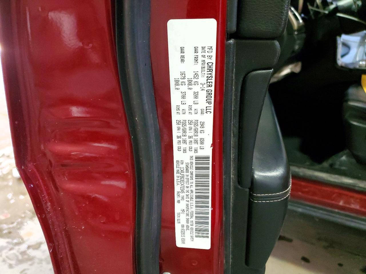 2014 Jeep Grand Cherokee Limited - zdjęcie 13