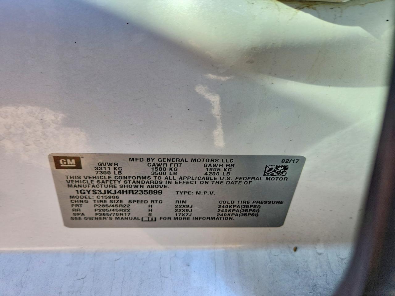 2017 Cadillac Escalade Esv Premium Luxury - zdjęcie 13