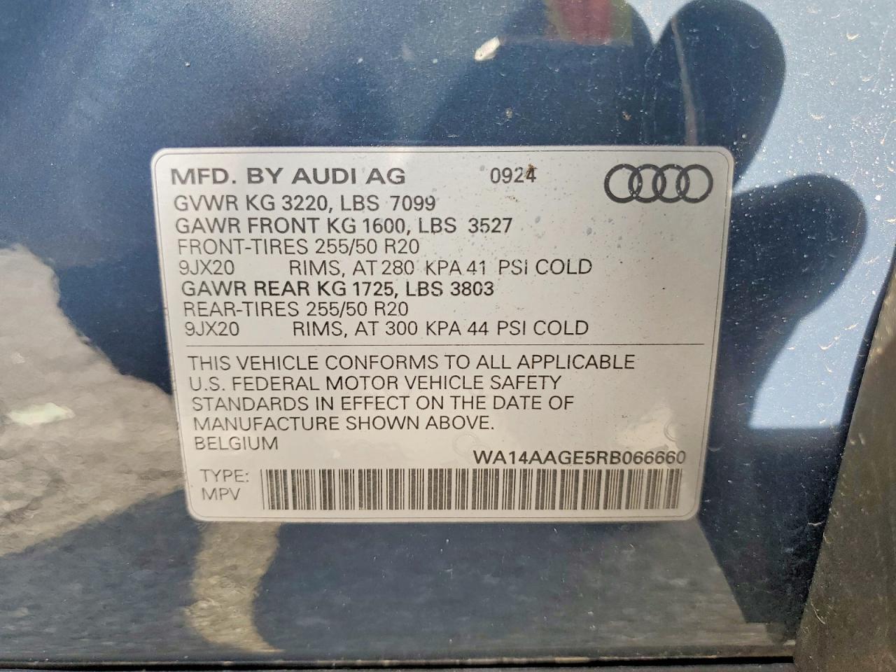 2024 Audi Q8 E-Tron Premium - zdjęcie 13