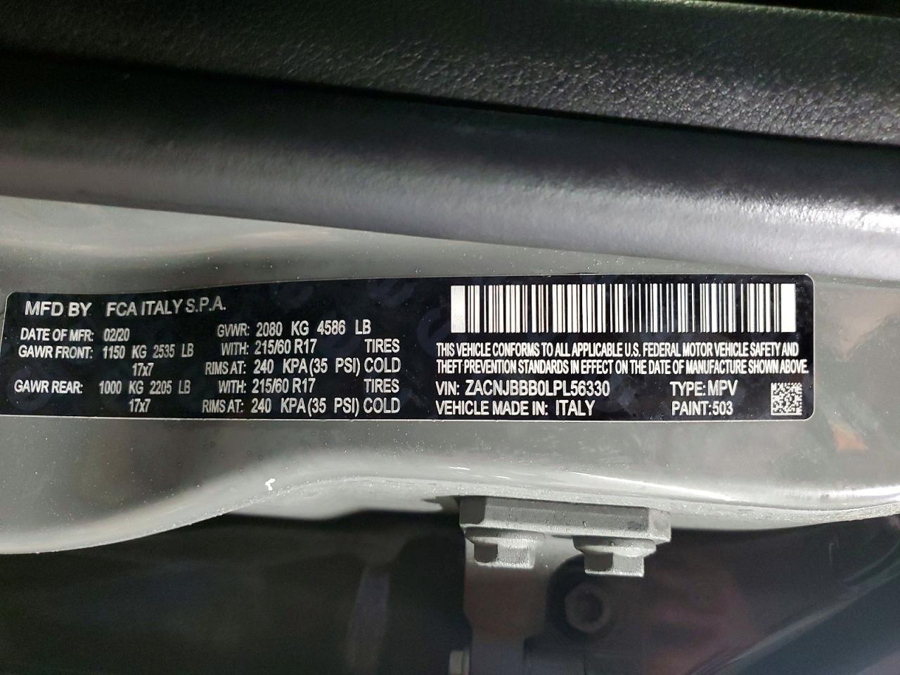 2020 Jeep Renegade Latitude - zdjęcie 12