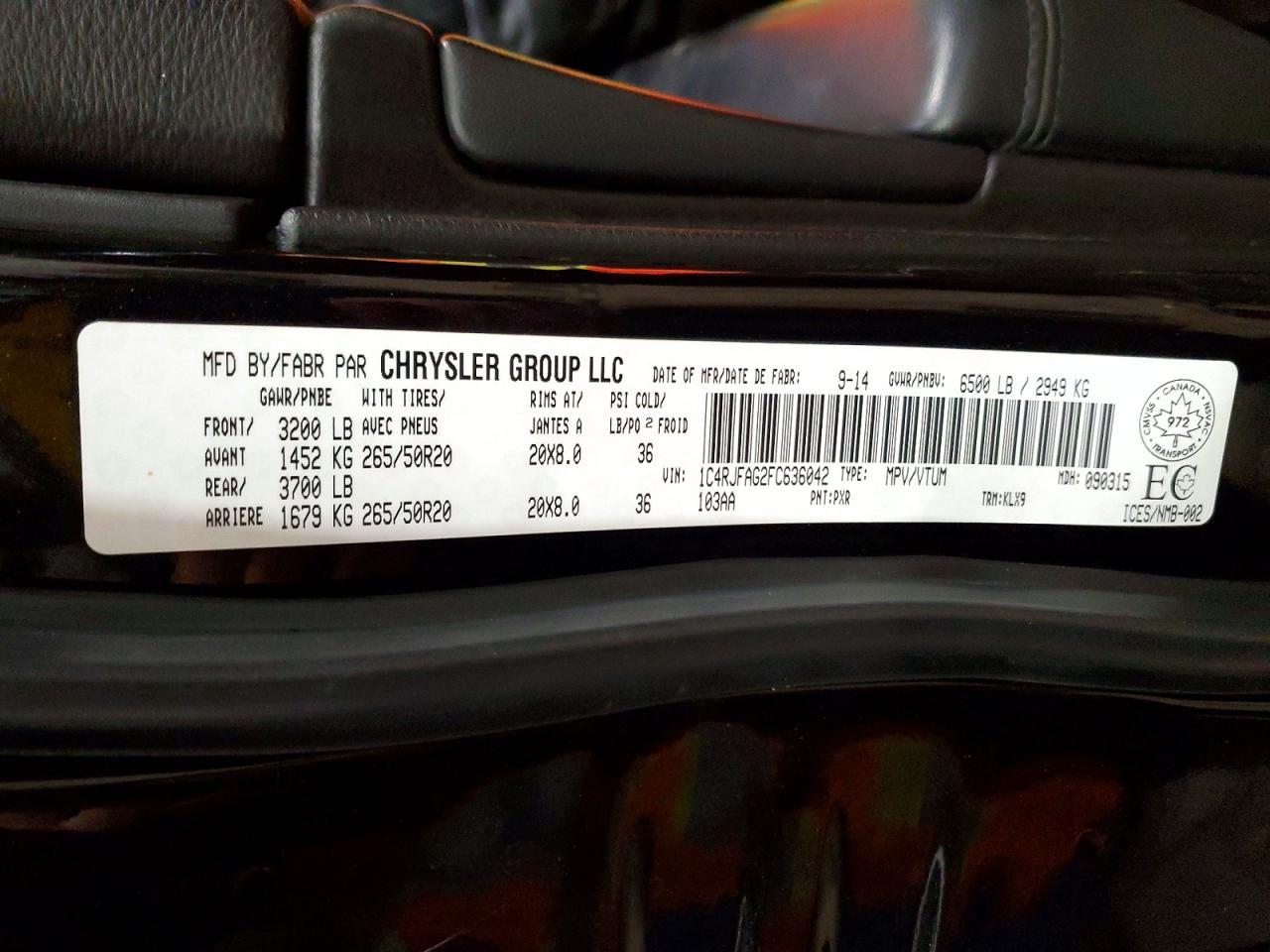 2015 Jeep Grand Cherokee Laredo - zdjęcie 13