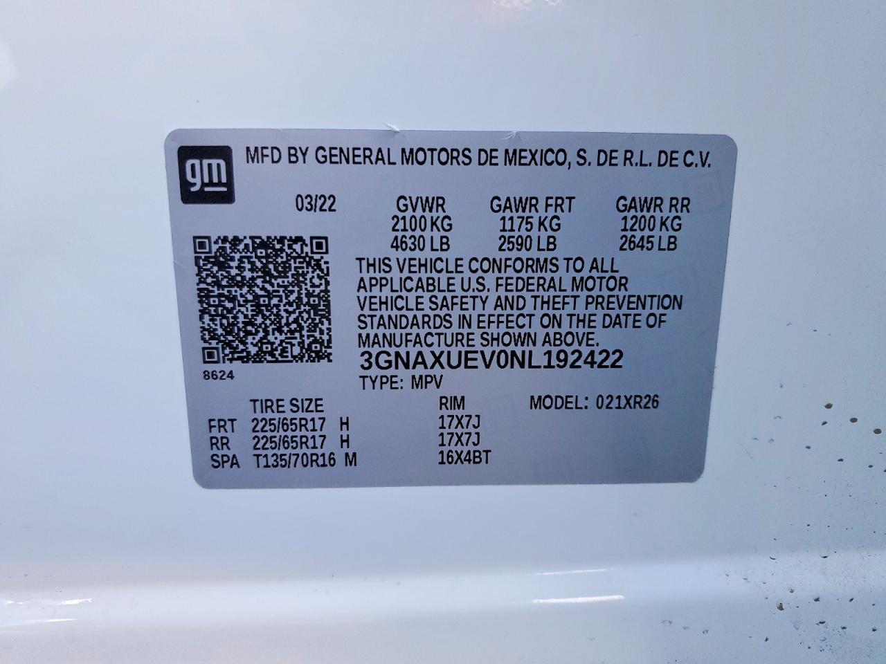 2022 Chevrolet Equinox Lt - zdjęcie 14