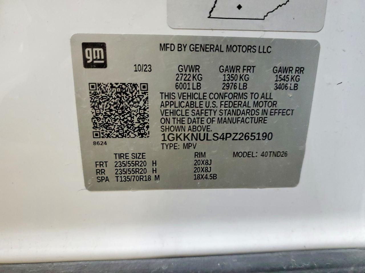 2023 GMC Acadia Slt - zdjęcie 13