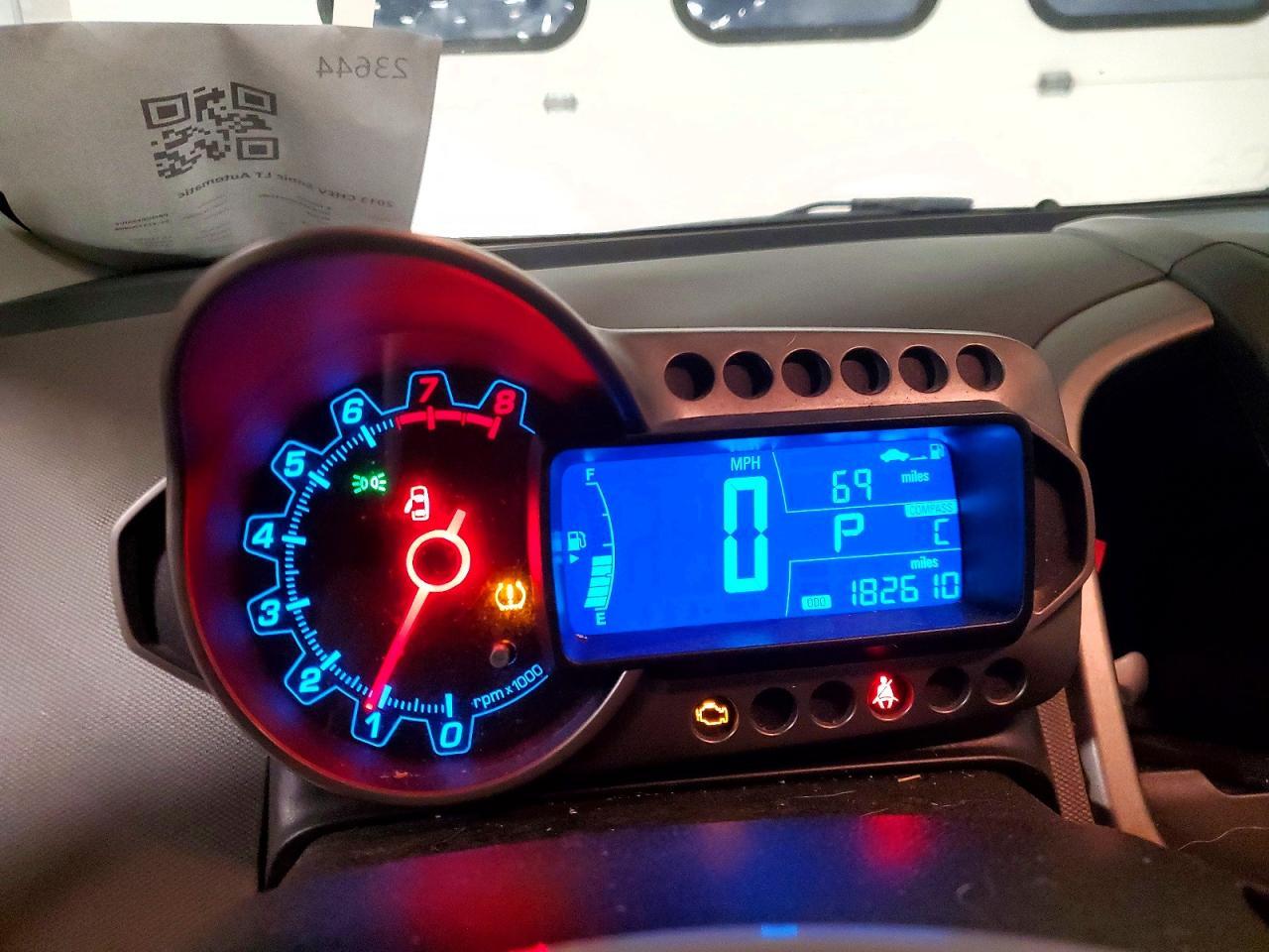 2013 Chevrolet Sonic Lt - zdjęcie 9